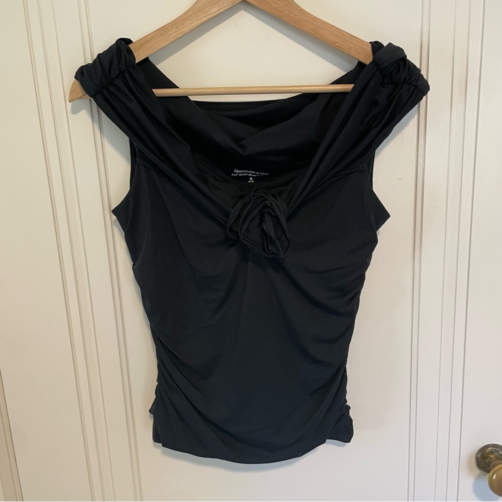 Abercrombie & Fitch Black Tank Top